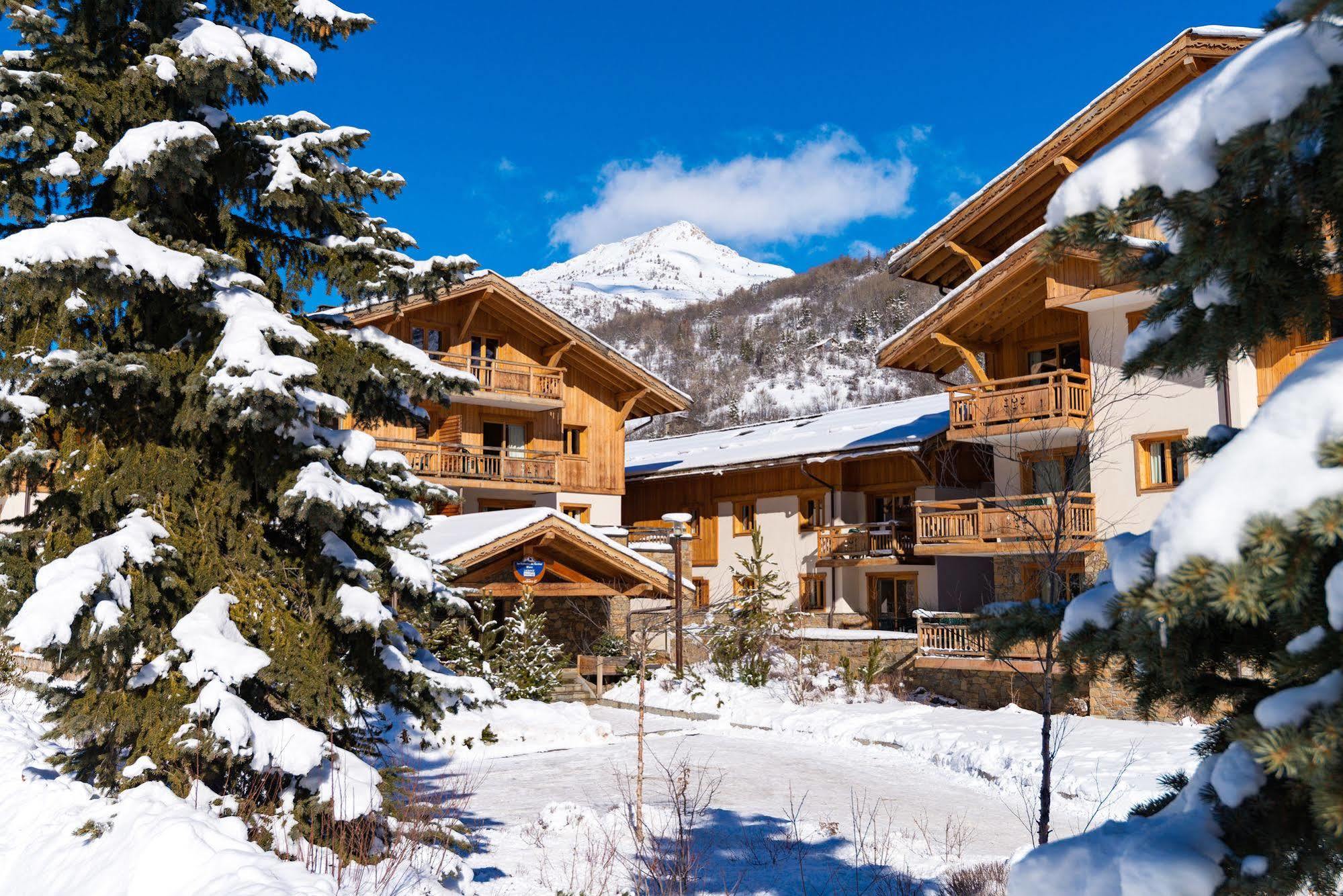 Lagrange Vacances Le Hameau Du Rocher Blanc Serre Chevalier Bagian luar foto